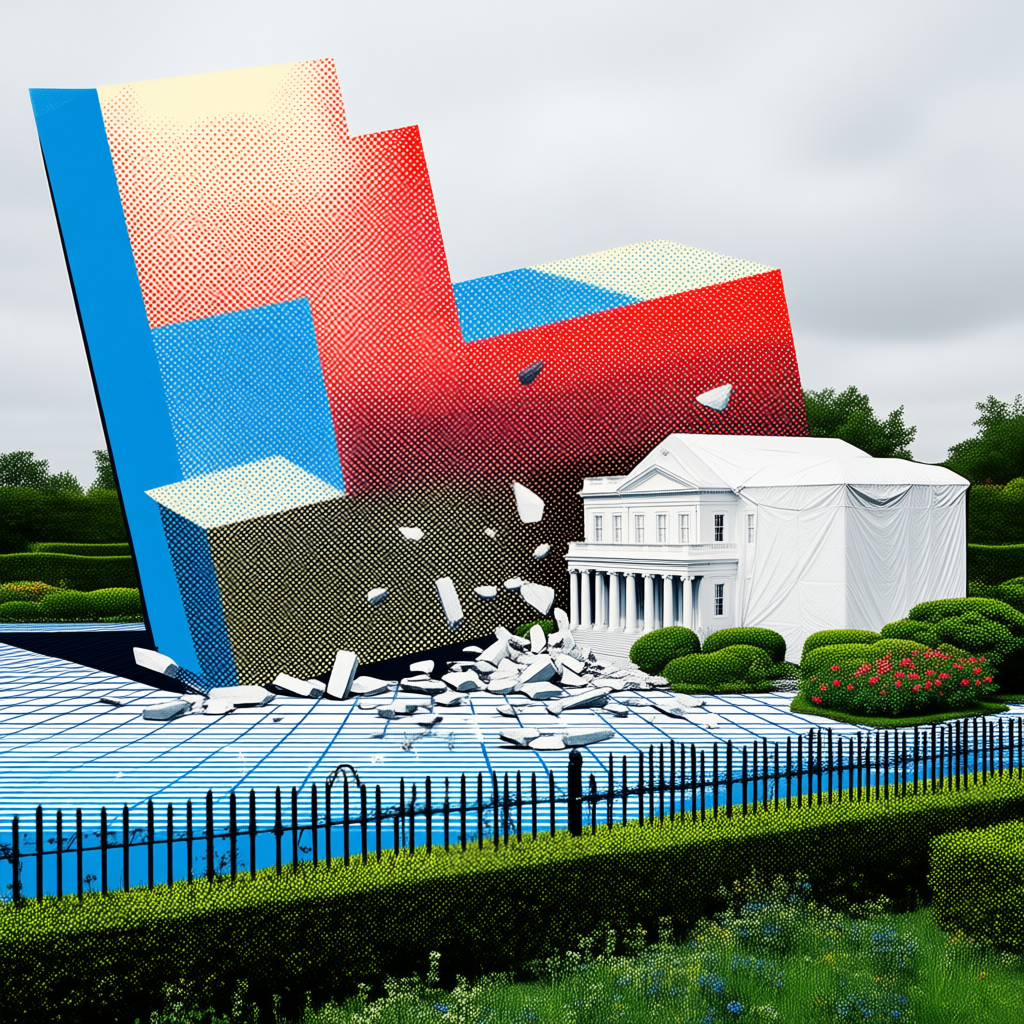 La Casa Blanca retira Build the Wall tras la amenaza de Tetris